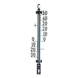 1033549 - Außenthermometer Metall schwa. 275mm SB